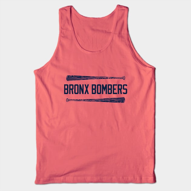 Bronx Bombers - White Tank Top by KFig21